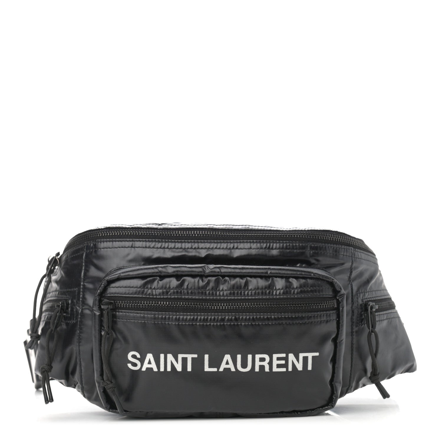 Saint Laurent Nylon Logo Nuxx Body Belt Bag Black 1 of 10
