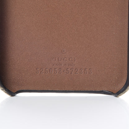 Gucci GG Supreme Monogram iPhone X Case 5 of 5