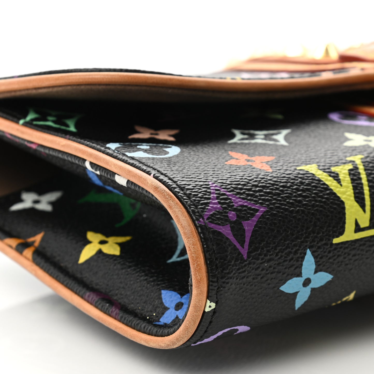Monogram Multicolor Courtney Clutch Black