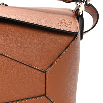 Loewe Calfskin Small Puzzle Edge Bag Tan 8 of 10