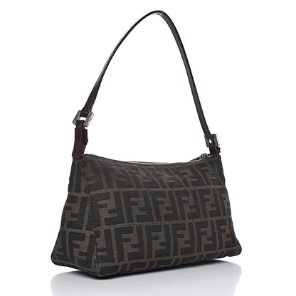 Fendi Zucca Pochette Tobacco 3 of 19