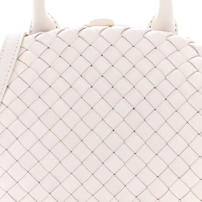 Bottega Veneta Nappa Intreccio Mini Padded Handle Bag Chalk 7 of 13