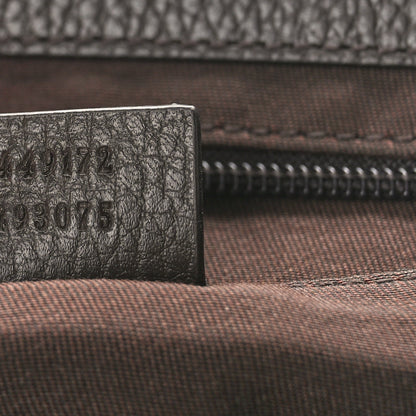 Gucci Monogram Flap Messenger Bag Beige Dark Brown 7 of 10