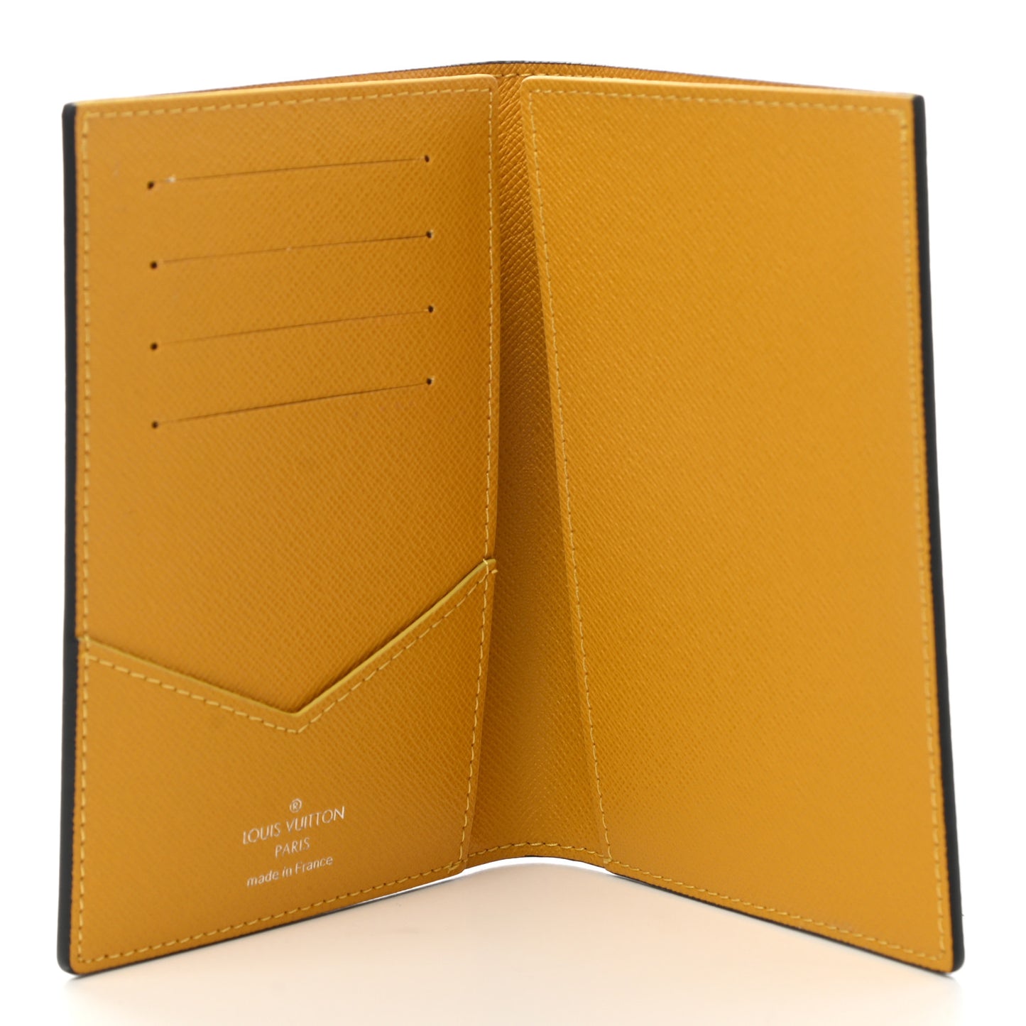 Damier Graphite Stamps Passport Cover Olive