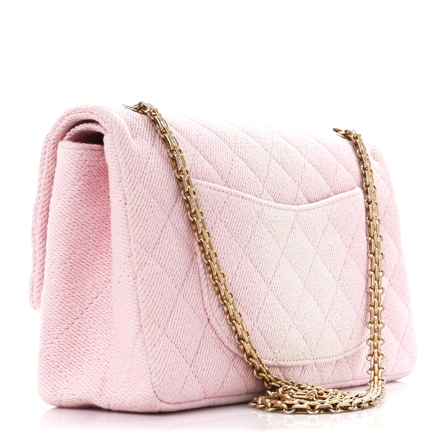 Ombre Denim Quilted 2.55 Reissue 225 Flap Light Pink