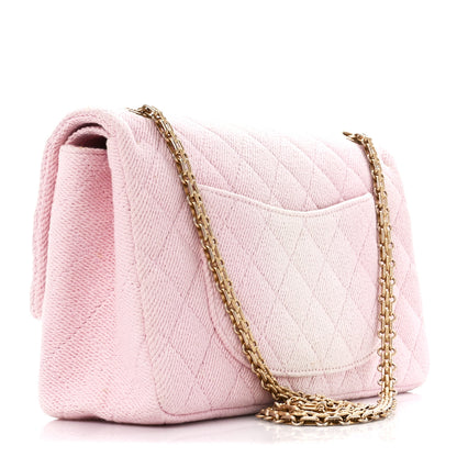 Chanel Ombre Denim Quilted 2.55 Reissue 225 Flap Light Pink 3 of 12