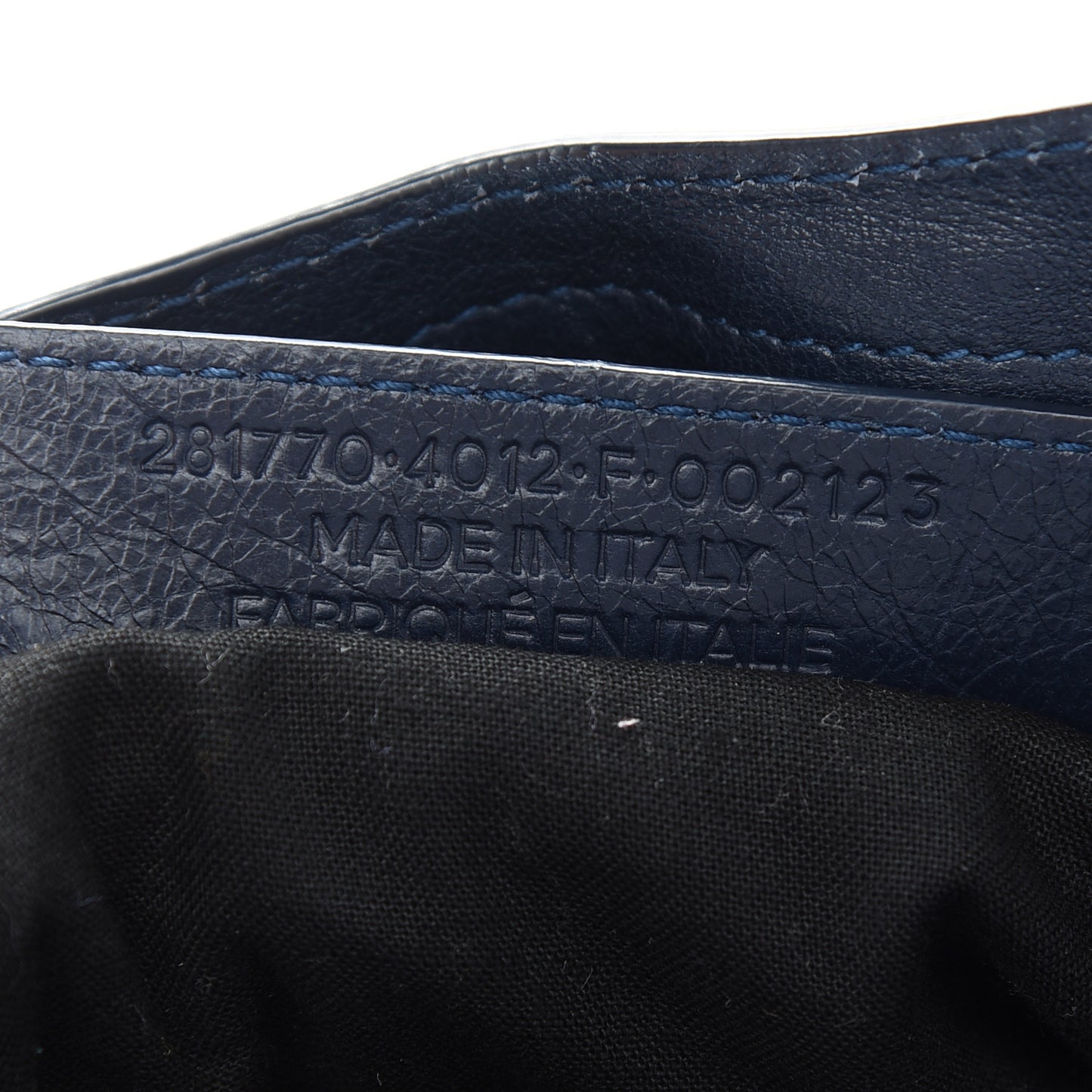 Agneau Giant 12 Silver Hardware City Bleu Obscur