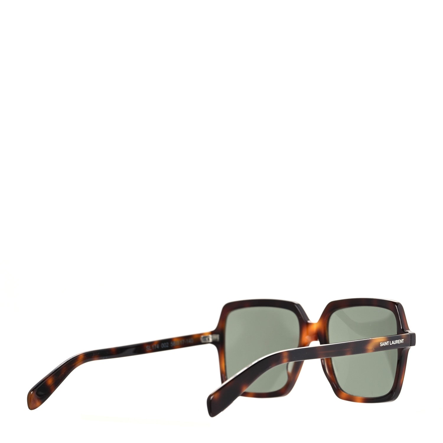 Saint Laurent Oversized SL174 Sunglasses Tortoise 4 of 8