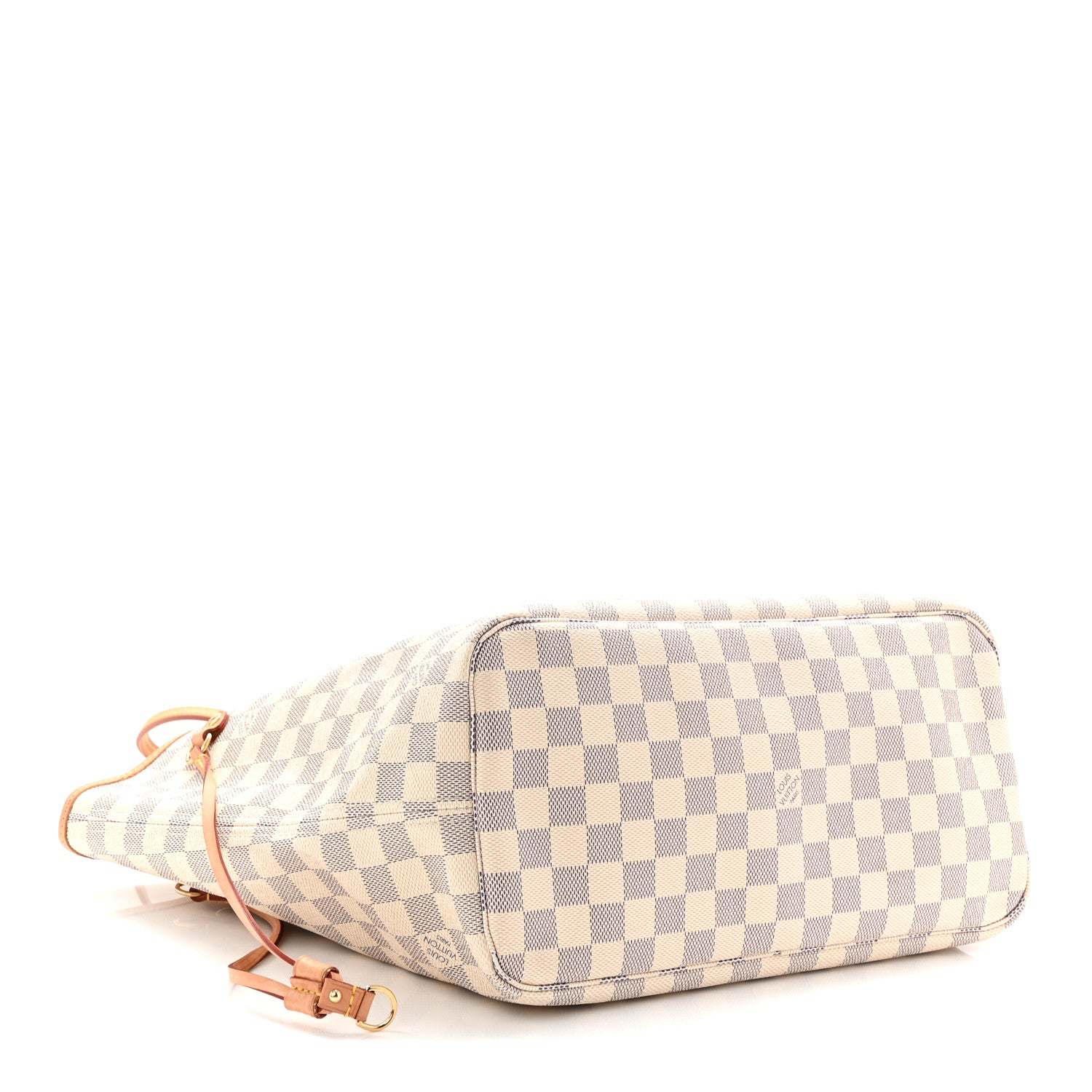 Louis Vuitton Damier Azur Neo Neverfull MM Rose Ballerine 5 of 10