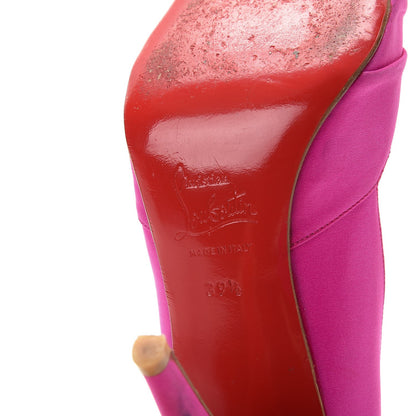 Christian Louboutin Satin Knotted Pumps 39.5 Pink 8 of 19