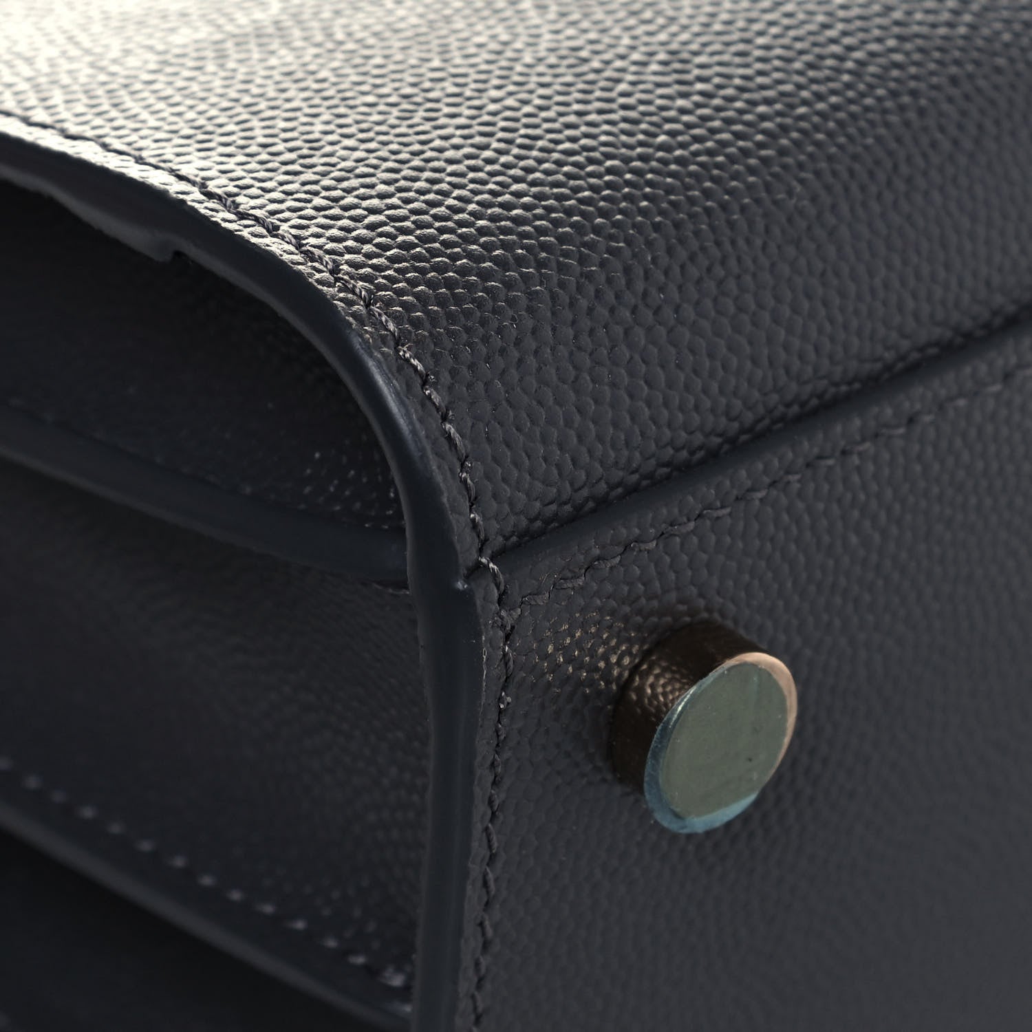 Saint Laurent Grain De Poudre Calfskin Nano Sac De Jour Storm 9 of 14