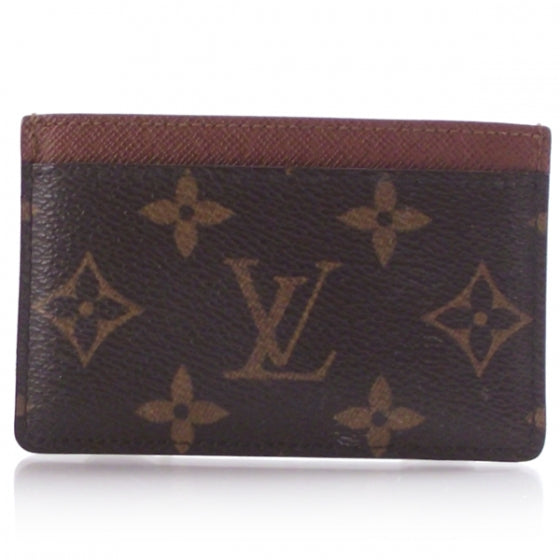 Monogram Card Holder Wallet