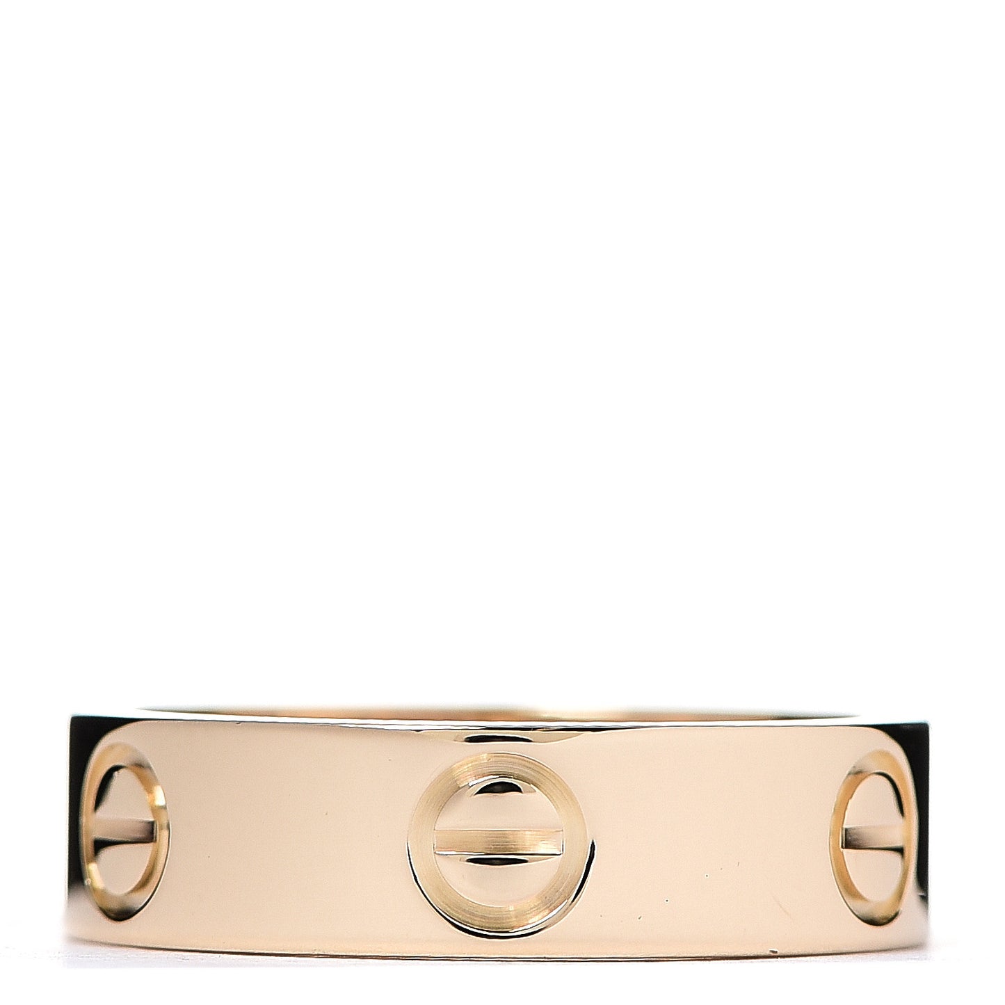 18K Yellow Gold 5.5mm LOVE Ring 54 6.75