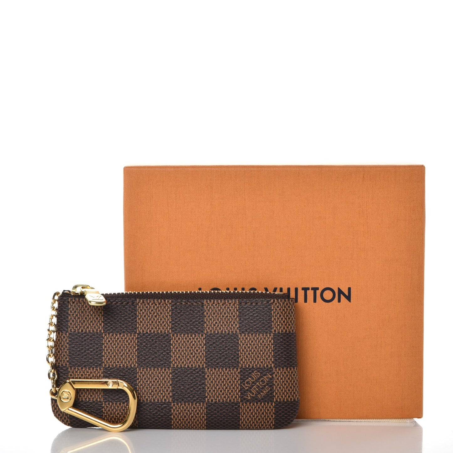 Damier Ebene Key Pouch