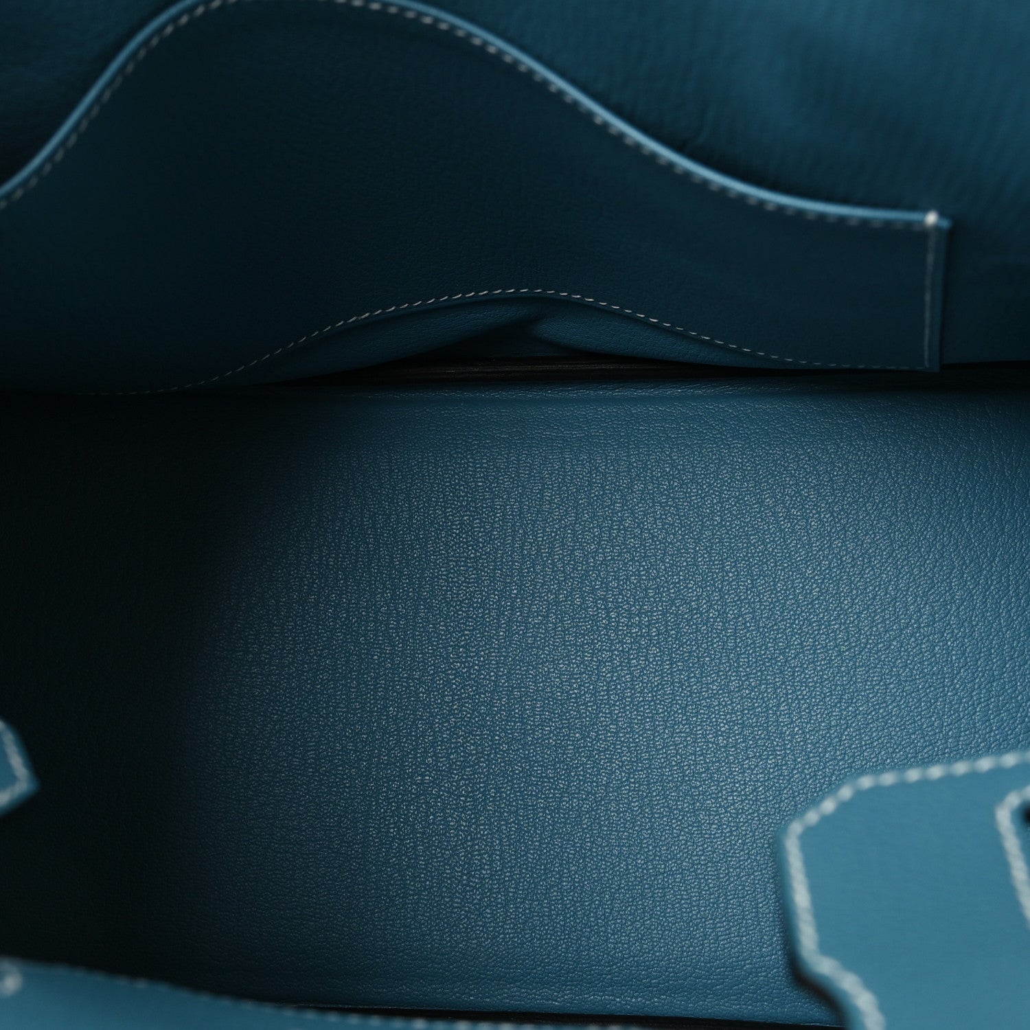 Hermes Togo Birkin 30 New Bleu Jean 4 of 11