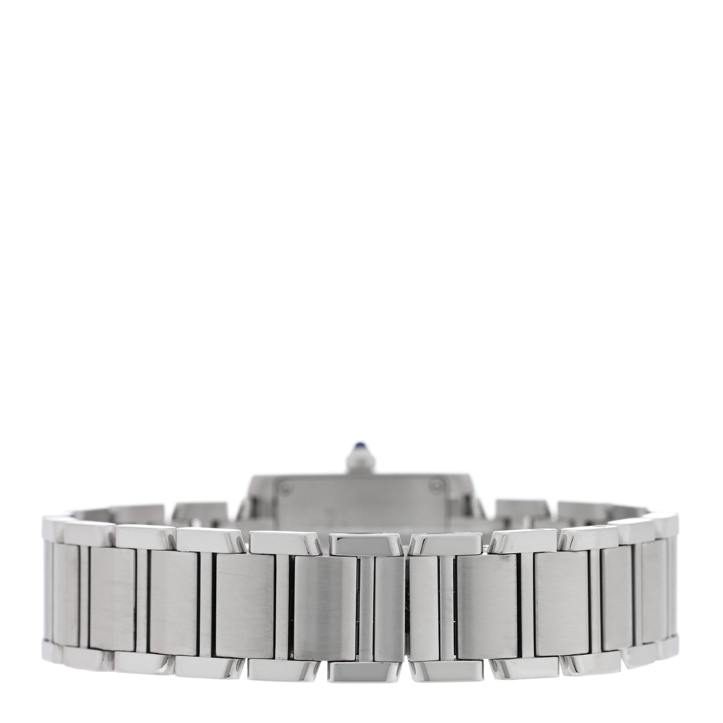 Stainless Steel 20mm Tank Francaise Quartz Watch