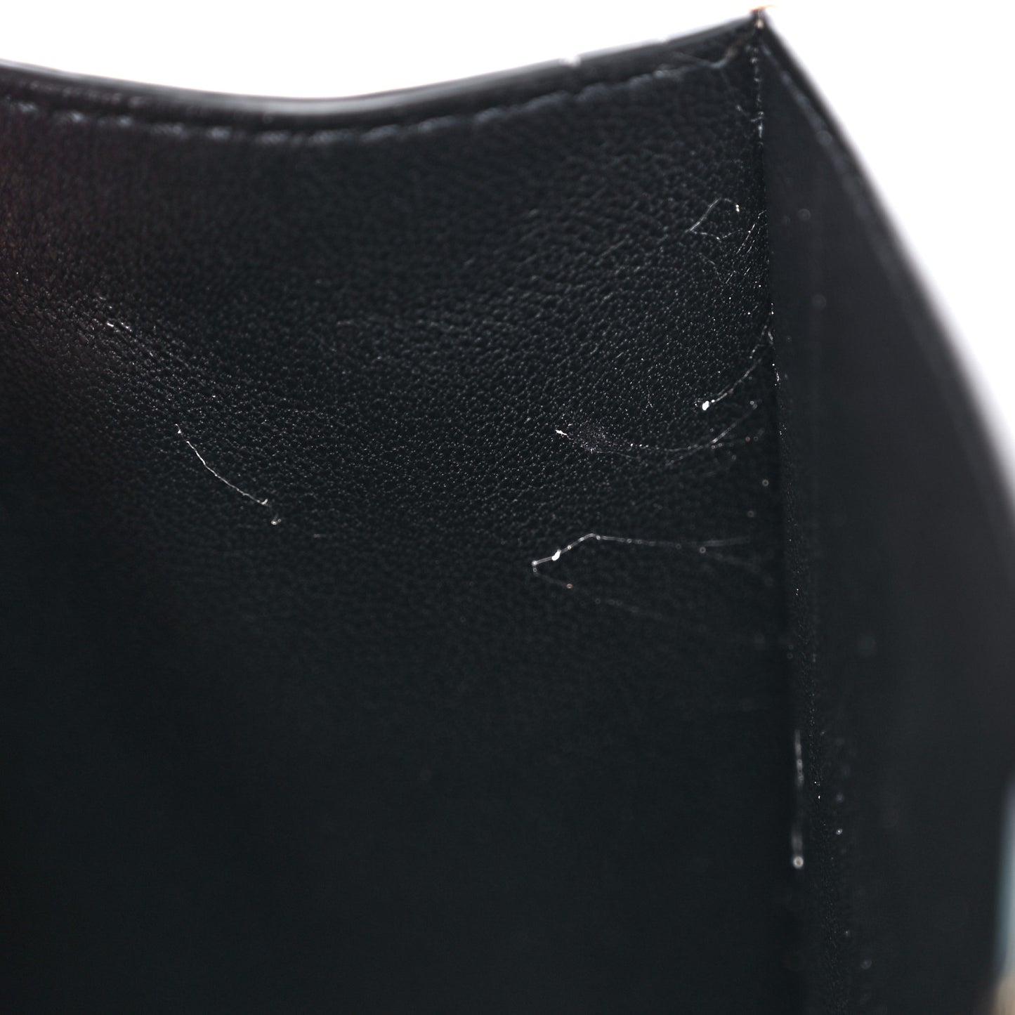 Grainy Calfskin Small VSling Top Handle Bag Poudre