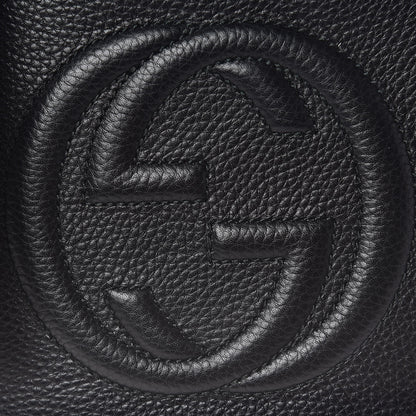 Gucci Pebbled Calfskin Small Soho Disco Bag Black 11 of 12