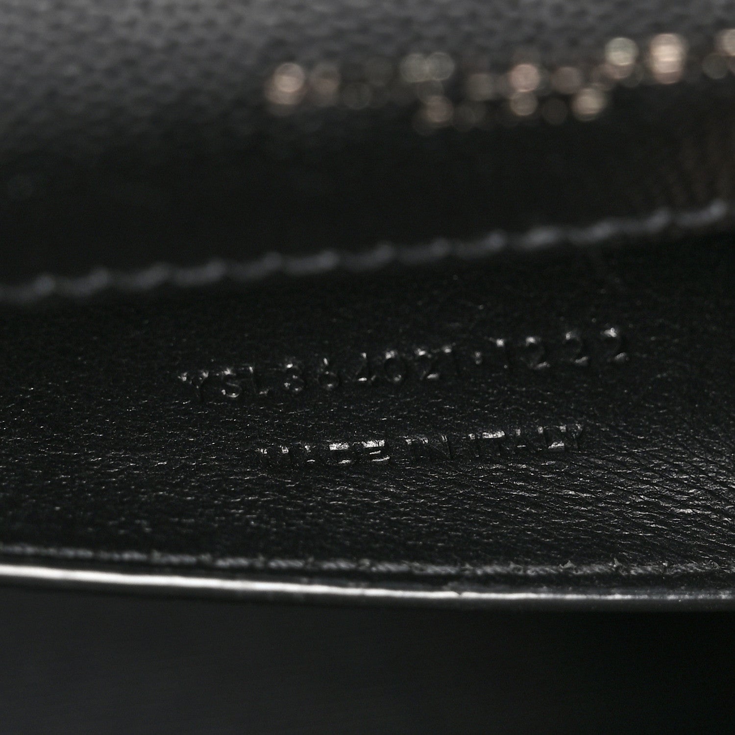 Saint Laurent Grain De Poudre Medium Classic Monogram Monochrome Kate Satchel Black 7 of 10