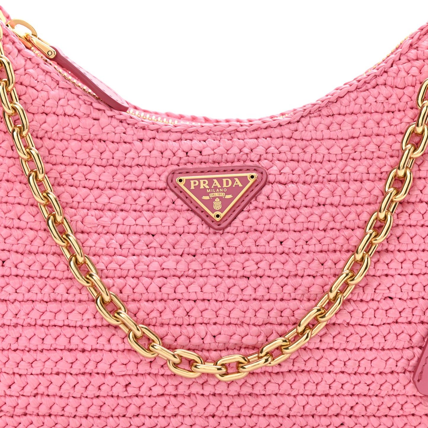 Yarn Raffia Effect Crochet Re-Edition 2005 Shoulder Bag Petalo