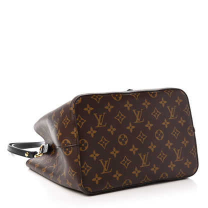 Louis Vuitton Monogram Neonoe MM Black 4 of 9