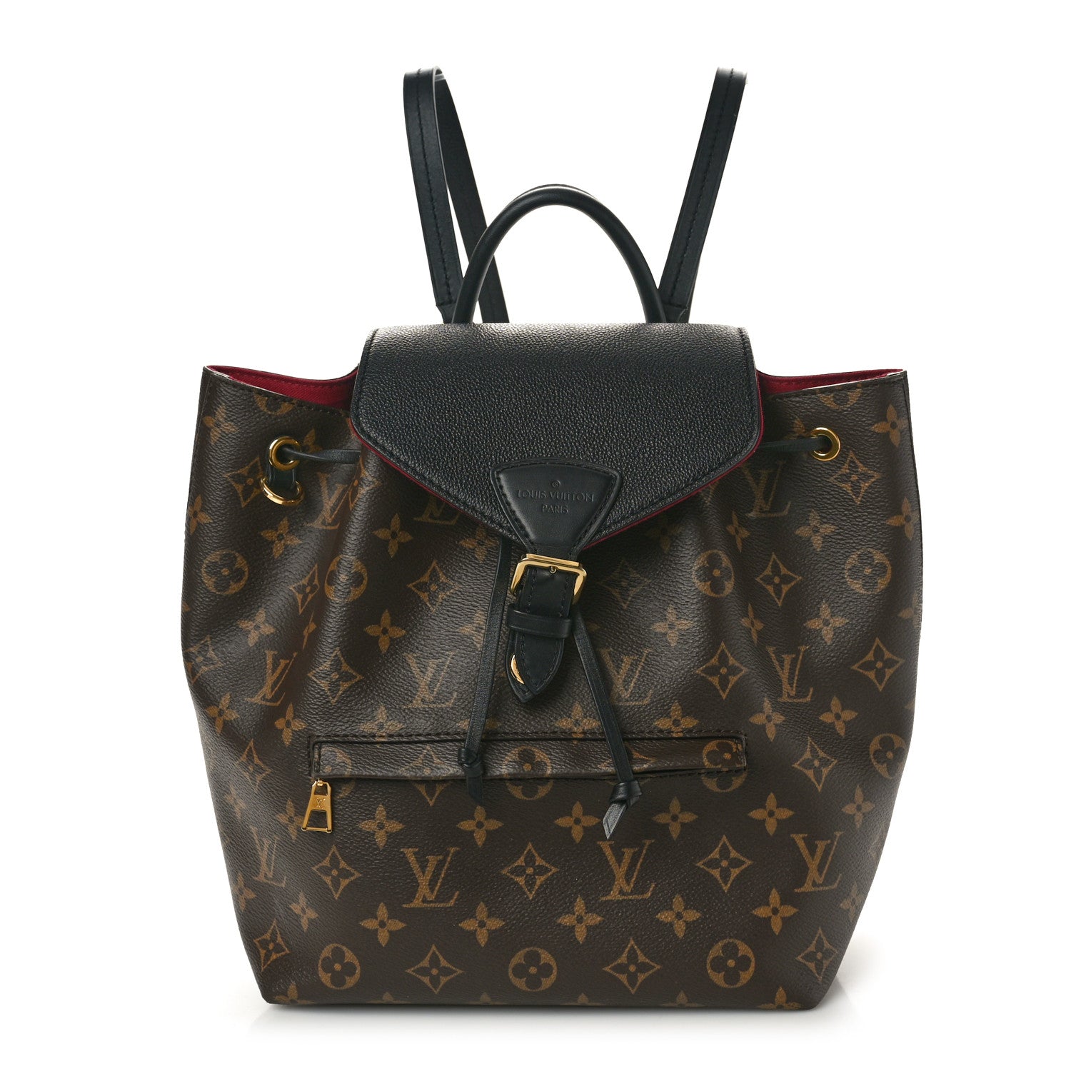 Louis Vuitton Monogram Montsouris PM Black 1 of 9