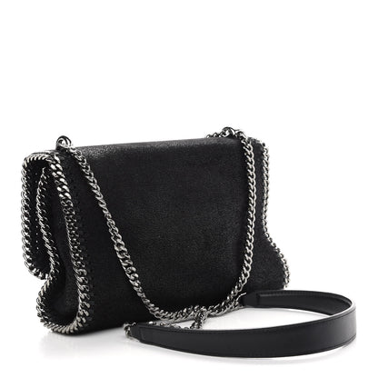 Stella McCartney Shaggy Deer Falabella Messenger Black 3 of 9