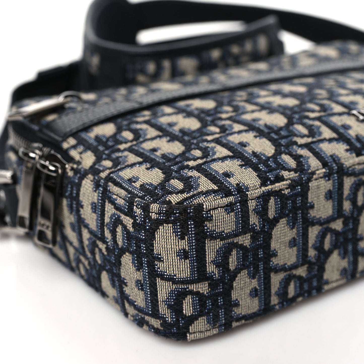 HOMME Oblique Safari Messenger Blue