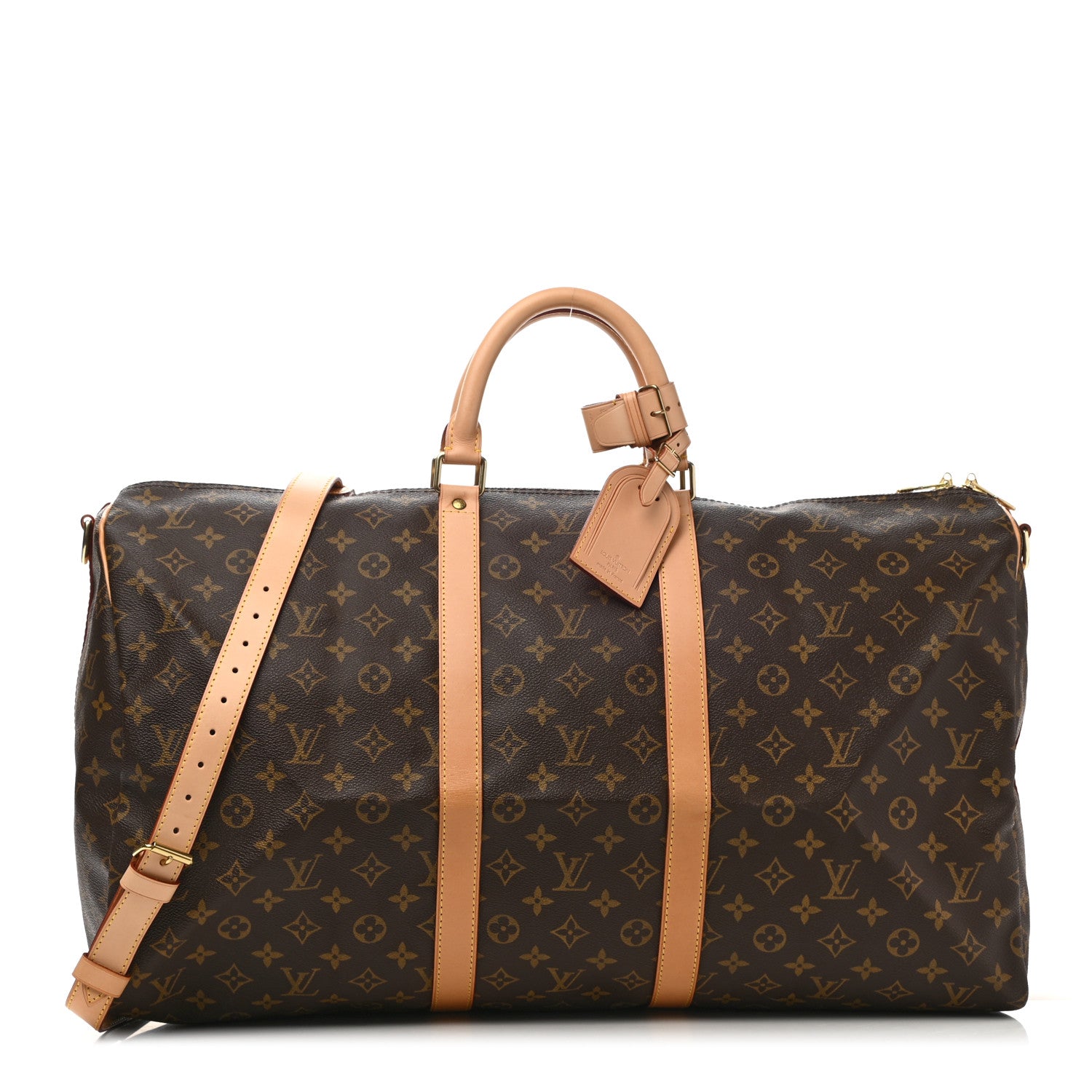 Louis Vuitton Monogram Keepall Bandouliere 55 1 of 12