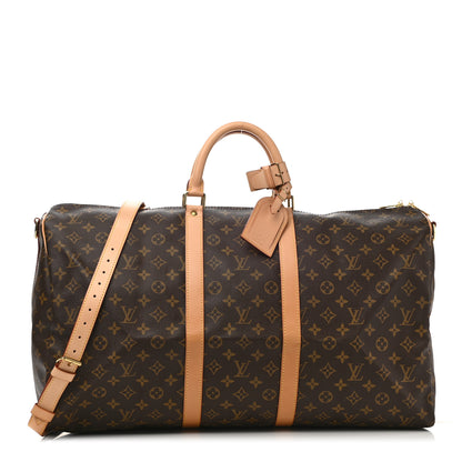 Louis Vuitton Monogram Keepall Bandouliere 55 1 of 12