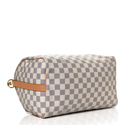 Louis Vuitton Damier Azur Speedy Bandouliere 30 4 of 10
