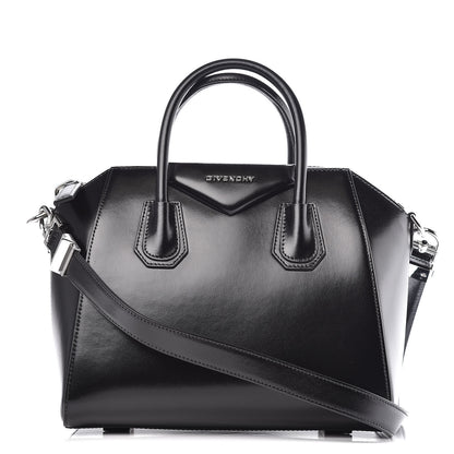 Givenchy Shiny Lord Calfskin Small Antigona Black 1 of 9