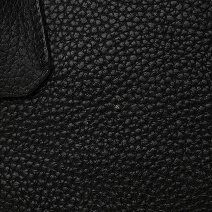 Burberry London Grainy Calfskin Medium Greenwood Bowling Bag Black 12 of 16