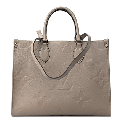 Louis Vuitton Empreinte Monogram Giant Onthego MM Tourterelle 1 of 10