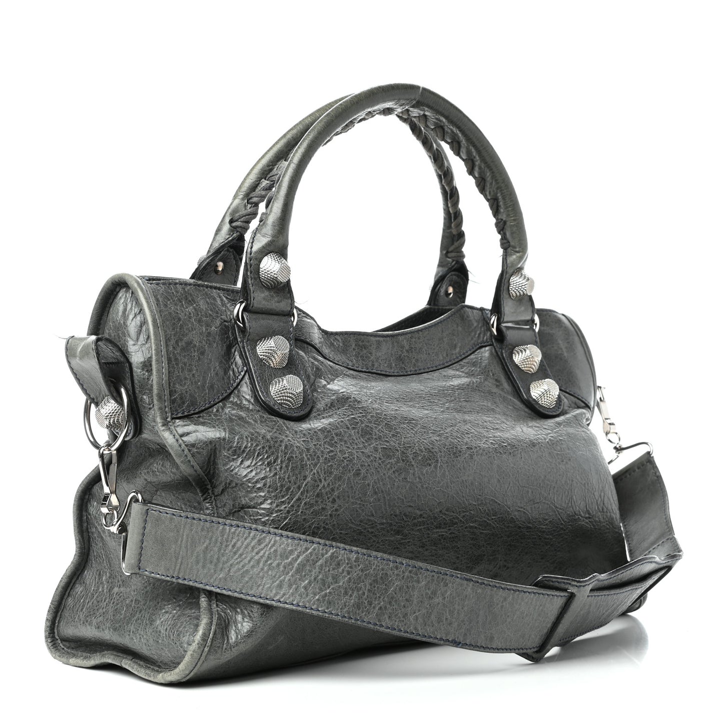 Agneau Giant 21 Silver Hardware City Anthracite