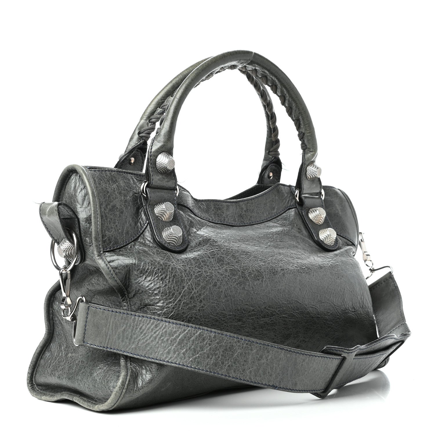 Balenciaga Agneau Giant 21 Silver Hardware City Anthracite 3 of 14
