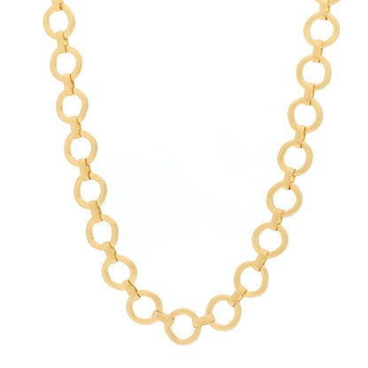 Marco Bicego 18K Yellow Gold Jaipur Flat Link Necklace 1 of 6