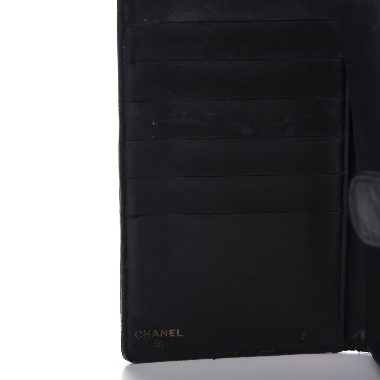 Chanel Caviar Timeless CC French Wallet Black 8 of 13
