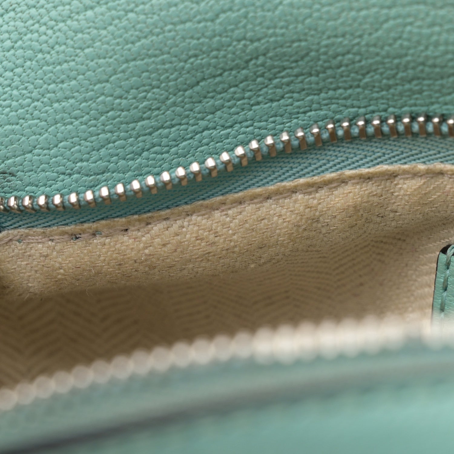 Loewe Goatskin Mini Puzzle Edge Bag Fresh Mint 8 of 10