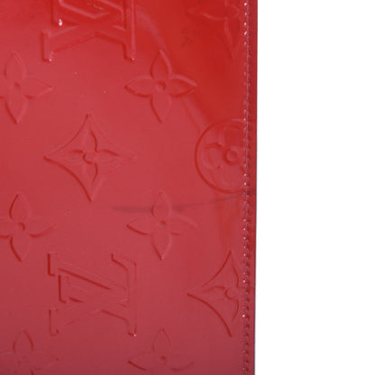Louis Vuitton Vernis Felicie Chain Wallet Zippered Insert Cherry 7 of 7
