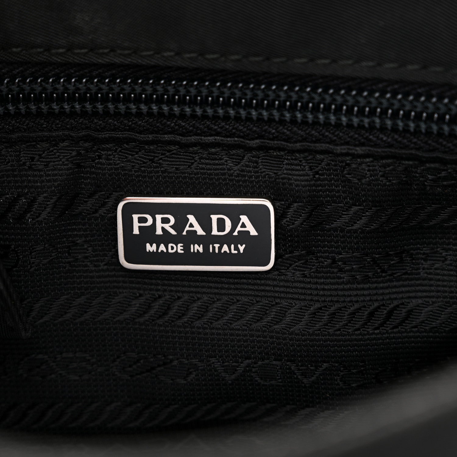 Prada Tessuto Nylon Sport Shoulder Bag Black 6 of 15