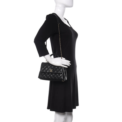 Chanel Caviar Quilted Mini Coco Handle Flap Black 2 of 11