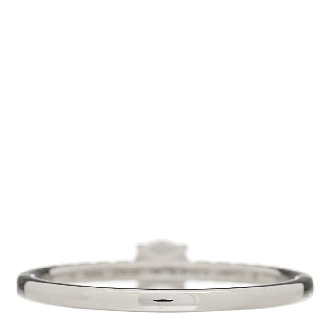 Cartier Platinum Diamond .20ct Etincelle De Cartier Solitaire Engagement Ring 49 4.75 4 of 6