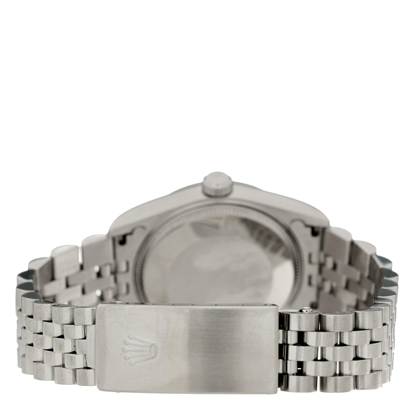 Stainless Steel 18K White Gold Diamond 31mm Oyster Perpetual Datejust Watch Silver Jubilee 78274