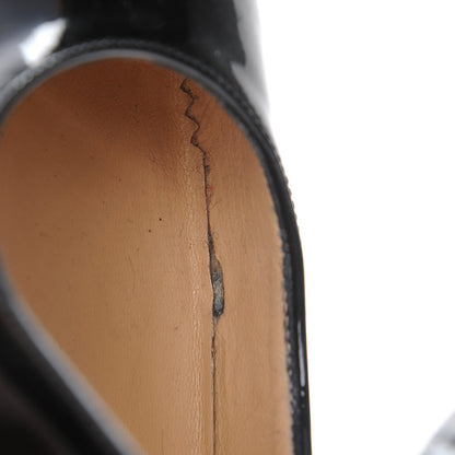 Christian Louboutin Patent Bibaba 85 Pumps 38 Black 4 of 14