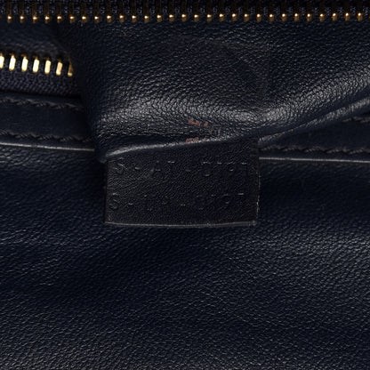 Celine Smooth Calfskin Mini Luggage Midnight 7 of 10