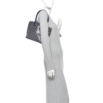 Goyard Goyardine Reversible Mini Anjou Navy 2 of 10