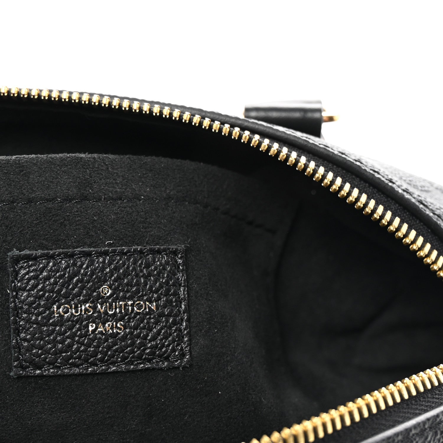 Louis Vuitton Empreinte Monogram Giant Speedy Bandouliere 20 Black 6 of 9