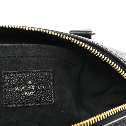 Louis Vuitton Empreinte Monogram Giant Speedy Bandouliere 20 Black 6 of 9