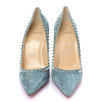 Christian Louboutin Veau Velours Anjalina 100 Pumps 39.5 Everest 2 of 8